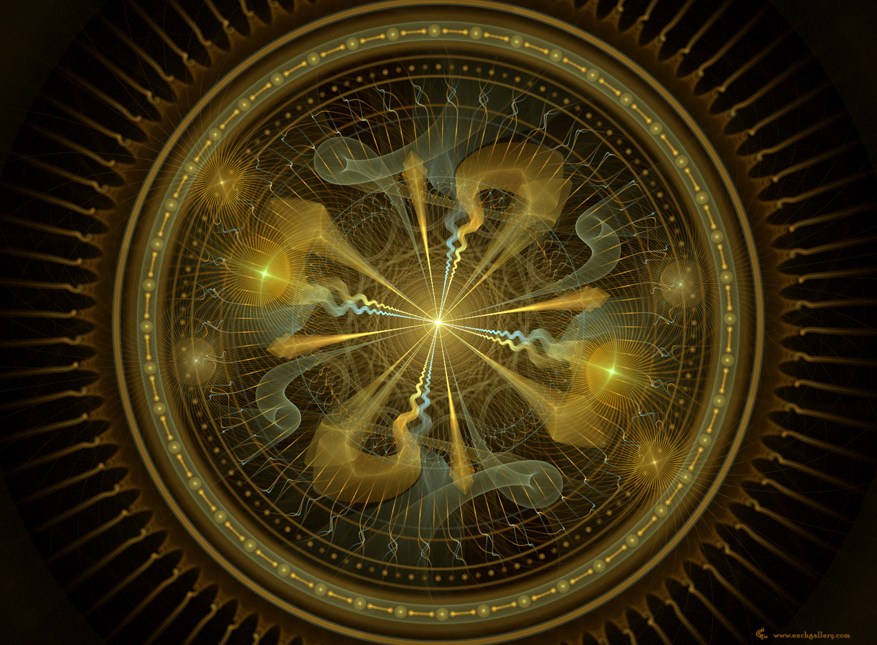 flame fractal compass